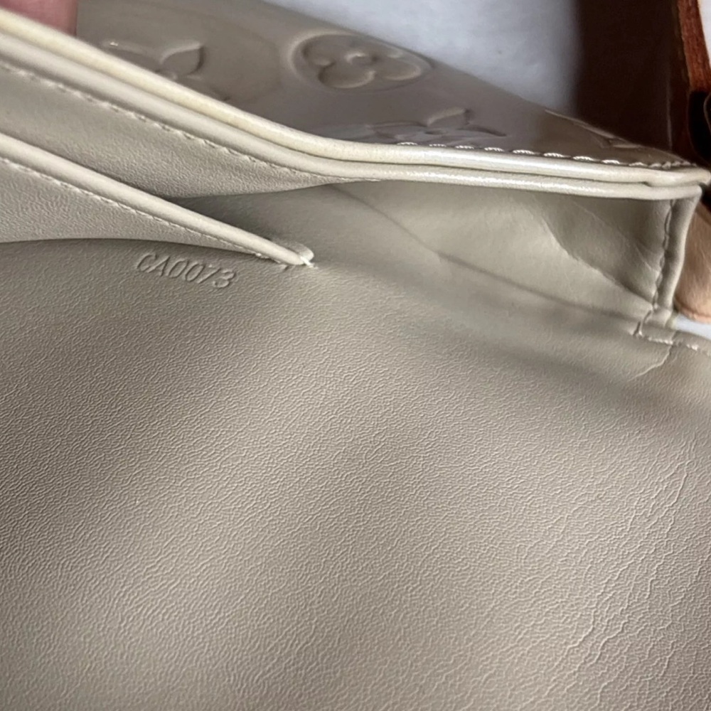 Luxury Louis Vuitton Tan and Cream Shoulder Bag with Monogram Design NWOT - Picture 8 of 13